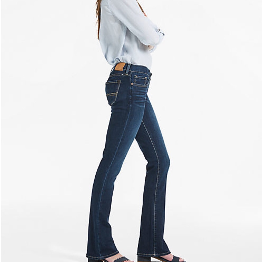 Lucky Dark Faded Jeans